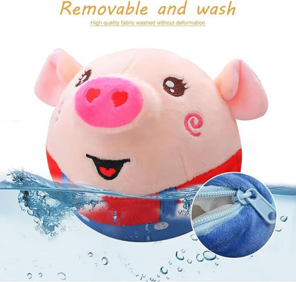 Active Moving Plush Toy Smart Interactive Toy USB Rechargeable Washable 120 Music