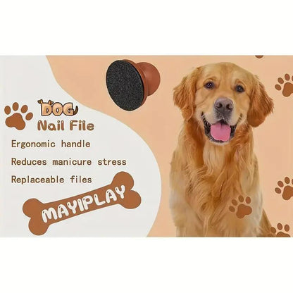 Stress-Free Dog Nail File - A Gentle Way to Reduce Nail Trimming Stress for Your Dog