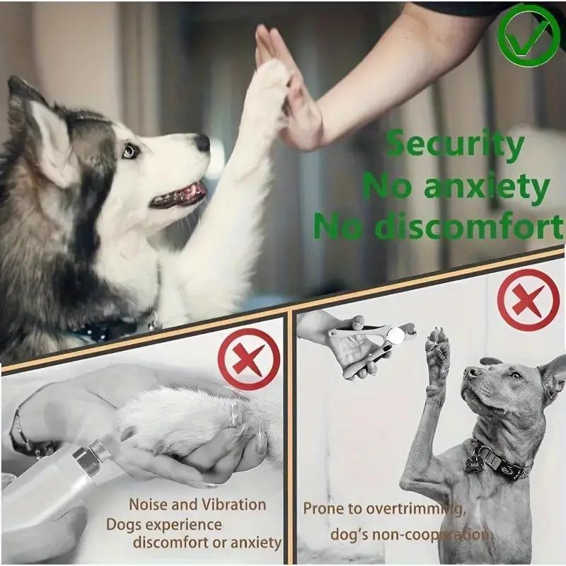 Stress-Free Dog Nail File - A Gentle Way to Reduce Nail Trimming Stress for Your Dog