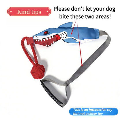 Interactive Dog Tug Toy, Pulling Toy with a Sound Squeaky, Tug of War Toys for Puppies