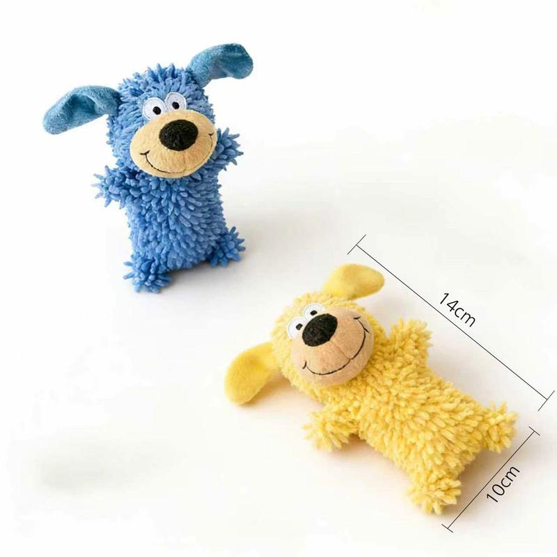 Interactive Squeaky Plush Dog Toys -  Suitable for Throwing and Catching Games but Not Chew Toys