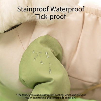 🌟 Ultimate 4-Leg Protective Dog Outfit - Waterproof, Dust-Proof & Stylish for Rainy Season! 🌟