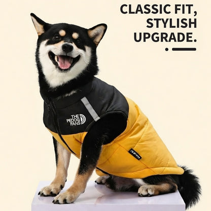 🐾 Premium Winter Dog Jacket | Water-Resistant & Adjustable Cold Weather Parka